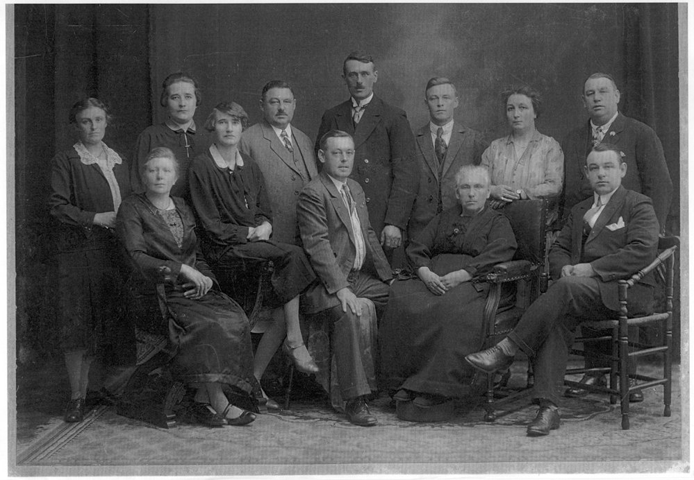 Kuitert, Ouwe (Pieter) en familie in 1927